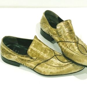 Roberto Guerrini Brown Shoes Sz US 9 EUR 42.5